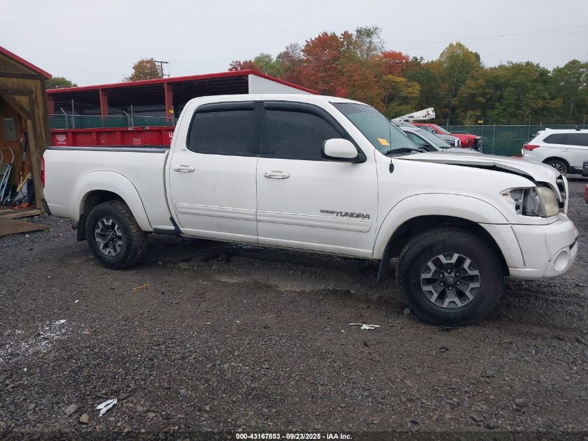 2005 Toyota Tundra Double Cab Limited VIN: 5TBDT48145S489982 Lot: 43167853