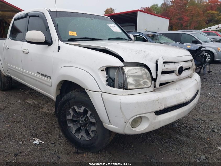2005 Toyota Tundra Double Cab Limited VIN: 5TBDT48145S489982 Lot: 43167853