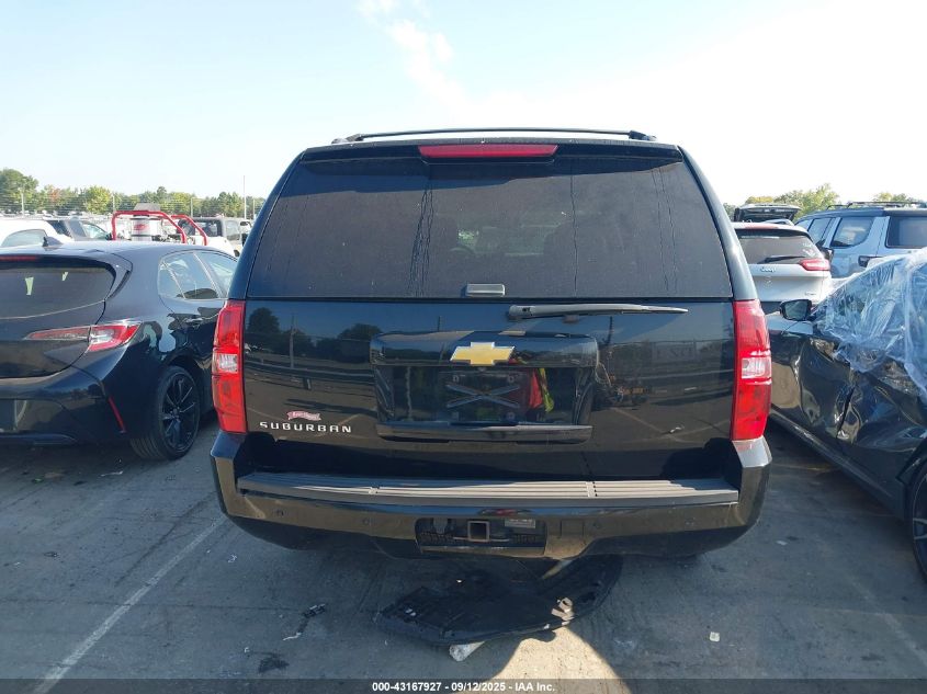 2013 Chevrolet Suburban 1500 Lt VIN: 1GNSCJE02DR338877 Lot: 43167927