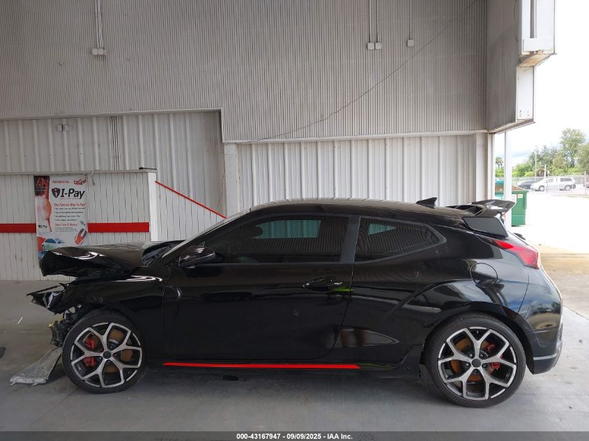 2020 Hyundai Veloster N VIN: KMHT36AH8LU004852 Lot: 43167947