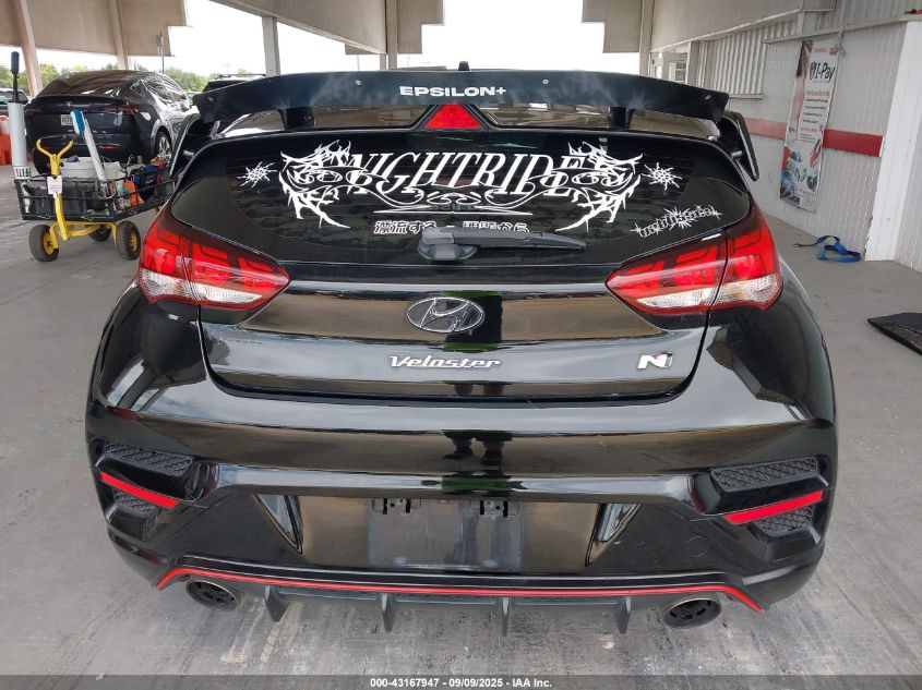2020 Hyundai Veloster N VIN: KMHT36AH8LU004852 Lot: 43167947