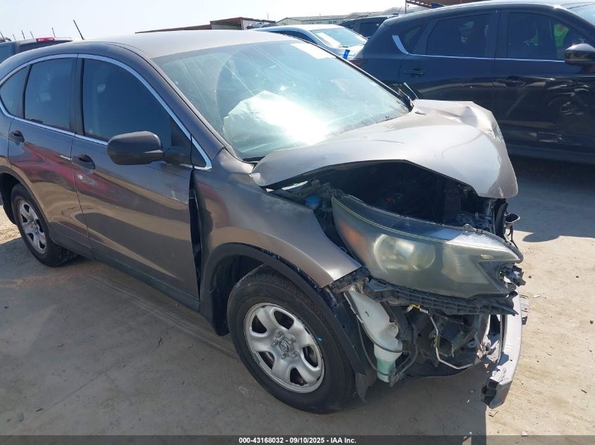 2012 Honda Cr-V Lx VIN: 3CZRM3H39CG700895 Lot: 43168032