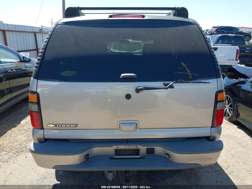 2006 Chevrolet Tahoe Z71 VIN: 1GNEC13T46R119870 Lot: 43168036