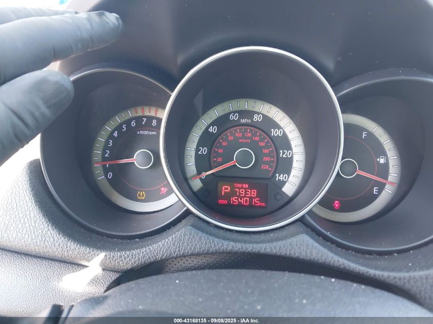 2010 Kia Forte Ex VIN: KNAFU4A26A6281223 Lot: 43168135