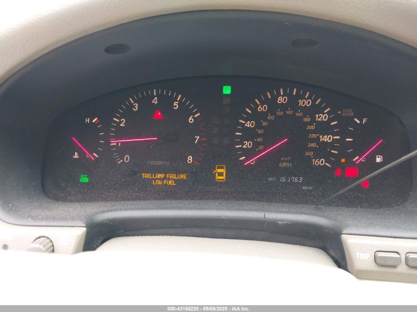 2001 Lexus Ls 430 VIN: JTHBN30F310024857 Lot: 43168220