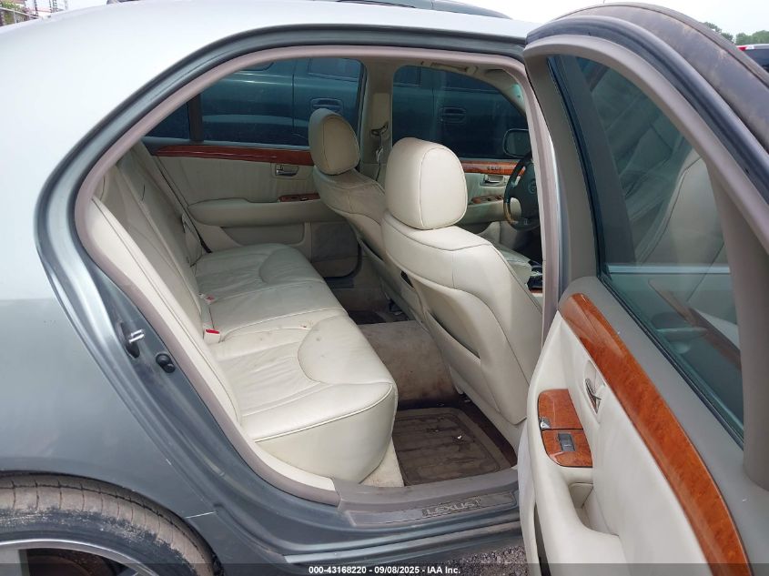 2001 Lexus Ls 430 VIN: JTHBN30F310024857 Lot: 43168220