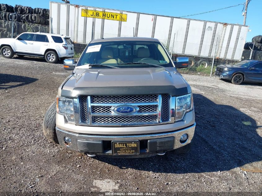 2011 Ford F150 Lariat VIN: 1FTFW1EF8BFC46869 Lot: 43168252