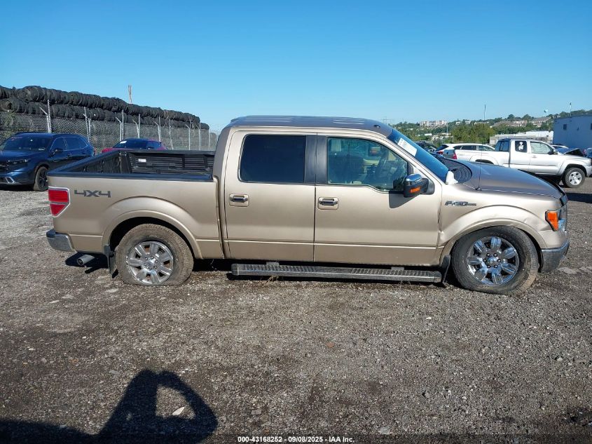 2011 Ford F150 Lariat VIN: 1FTFW1EF8BFC46869 Lot: 43168252