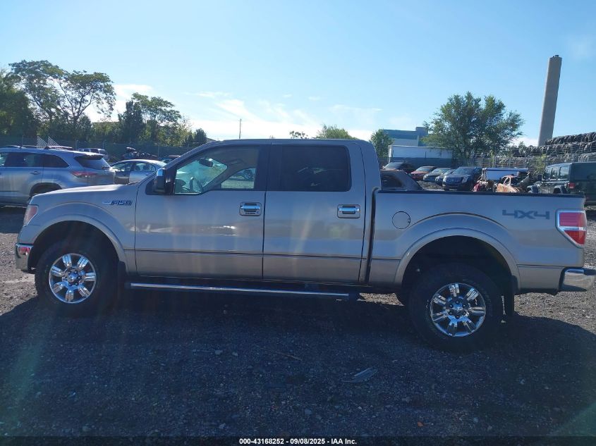 2011 Ford F150 Lariat VIN: 1FTFW1EF8BFC46869 Lot: 43168252