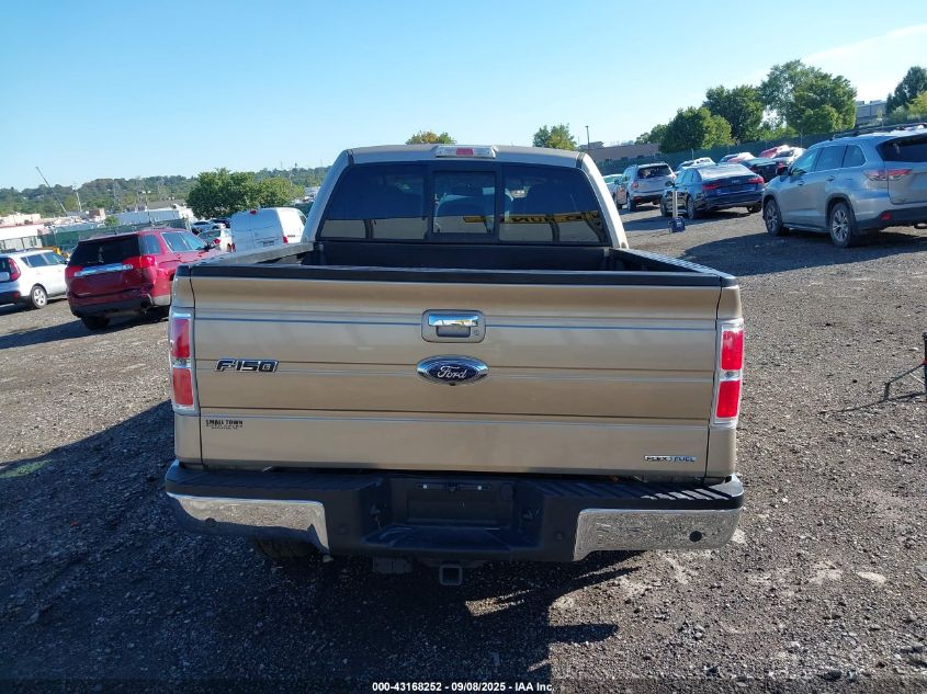 2011 Ford F150 Lariat VIN: 1FTFW1EF8BFC46869 Lot: 43168252