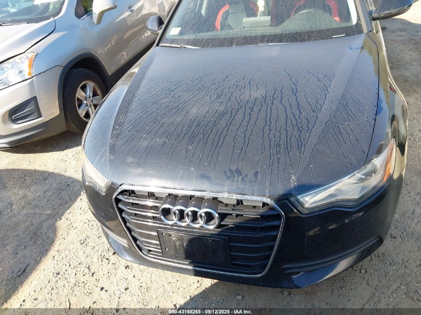 2013 Audi A6 2.0T Premium VIN: WAUDFAFC4DN015419 Lot: 43168265
