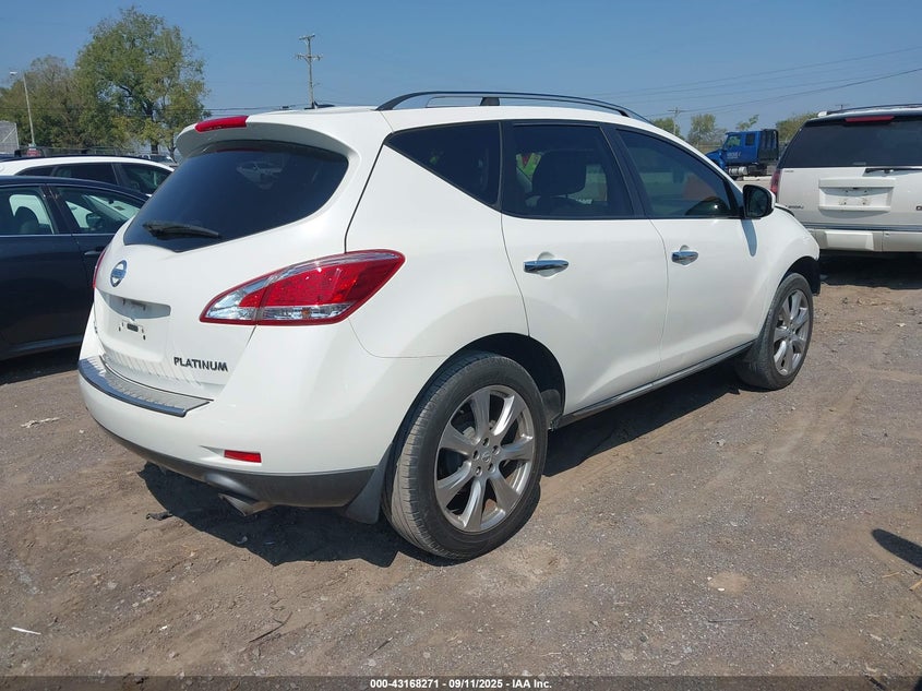 2014 NISSAN MURANO LE - JN8AZ1MU3EW403542