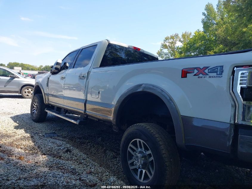 2019 Ford F-350 King Ranch VIN: 1FT8W3BT6KEF76112 Lot: 43168293