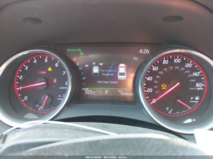 2020 Toyota Camry Trd/Xse VIN: 4T1KZ1AKXLU045797 Lot: 43168302