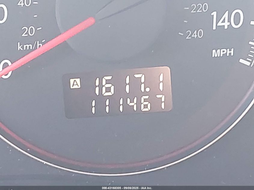 2008 Subaru Outback 2.5I/2.5I L.l. Bean Edition VIN: 4S4BP61C587333101 Lot: 43168305