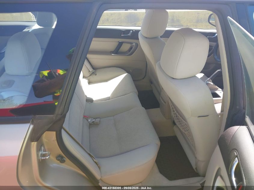 2008 Subaru Outback 2.5I/2.5I L.l. Bean Edition VIN: 4S4BP61C587333101 Lot: 43168305