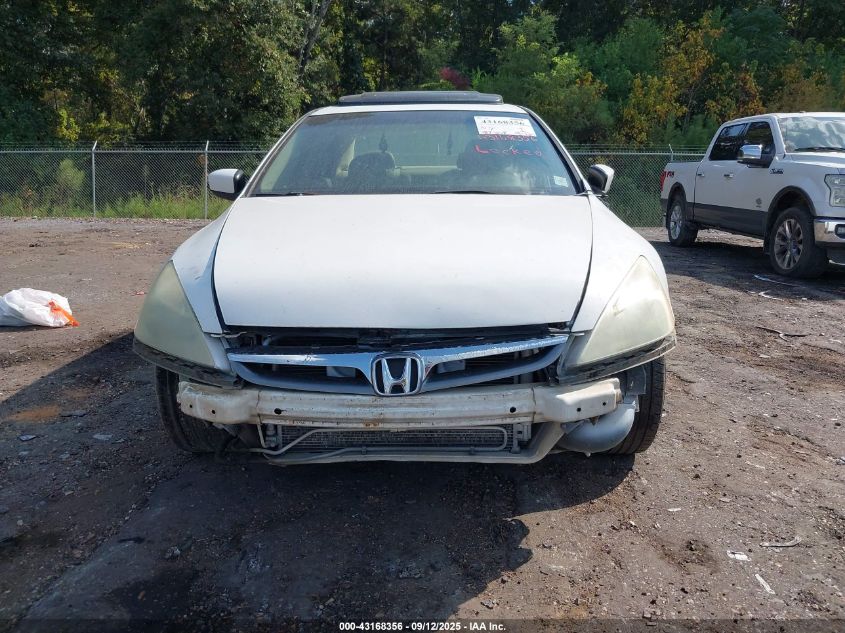 2006 Honda Accord Sdn Ex-L V6 VIN: 1HGCM66576A055556 Lot: 43168356