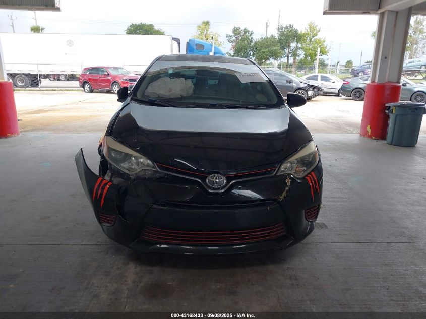 2016 Toyota Corolla Le VIN: 2T1BURHE2GC528169 Lot: 43168433