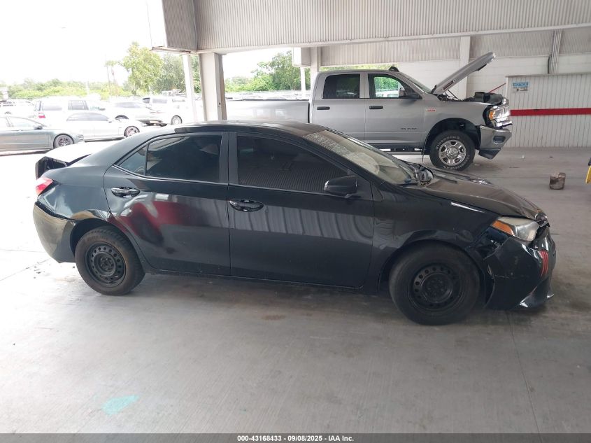 2016 Toyota Corolla Le VIN: 2T1BURHE2GC528169 Lot: 43168433