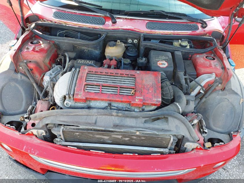 2006 Mini Cooper S VIN: WMWRH33586TJ42321 Lot: 43168469