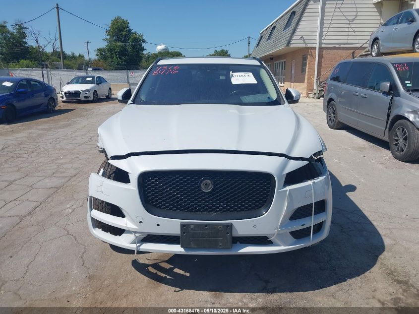 2017 Jaguar F-Pace 35T Prestige VIN: SADCK2BV6HA074027 Lot: 43168476
