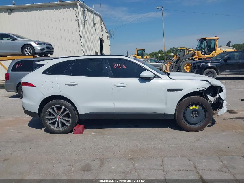 2017 Jaguar F-Pace 35T Prestige VIN: SADCK2BV6HA074027 Lot: 43168476