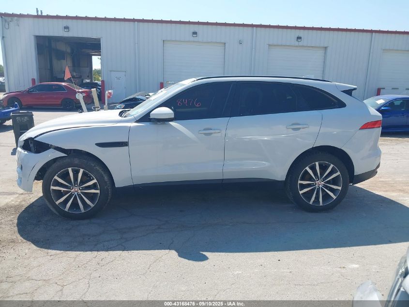 2017 Jaguar F-Pace 35T Prestige VIN: SADCK2BV6HA074027 Lot: 43168476