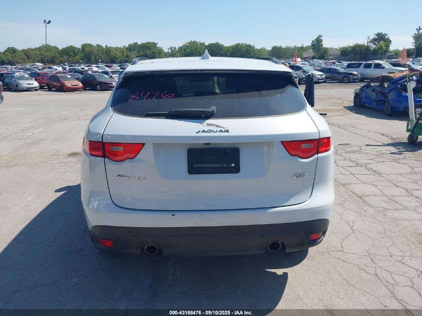 2017 Jaguar F-Pace 35T Prestige VIN: SADCK2BV6HA074027 Lot: 43168476