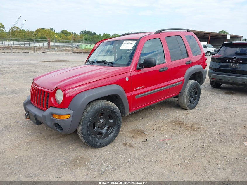 1J4GL48K94W150947 2004 JEEP LIBERTY (NORTH AMERICA) photo no. 2