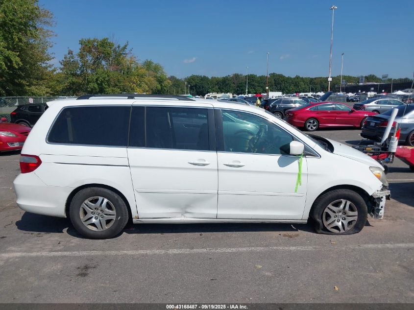 2007 Honda Odyssey Ex-L VIN: 5FNRL38737B103345 Lot: 43168487