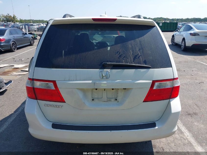 2007 Honda Odyssey Ex-L VIN: 5FNRL38737B103345 Lot: 43168487