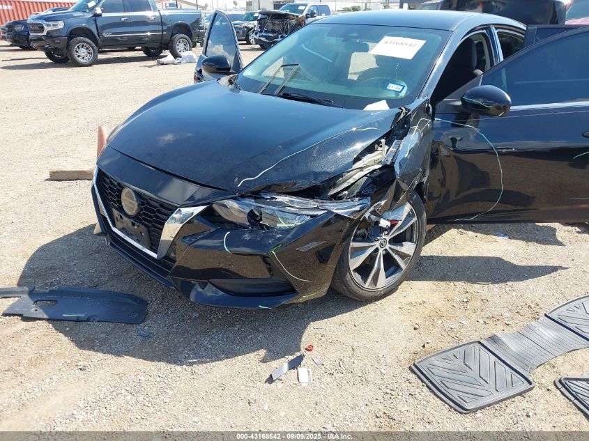 2021 Nissan Sentra S Xtronic Cvt VIN: 3N1AB8BV8MY267262 Lot: 43168542