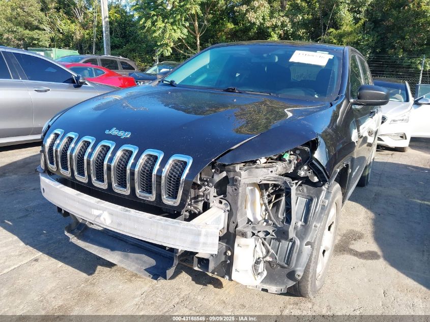 2014 Jeep Cherokee Latitude VIN: 1C4PJLCB3EW143491 Lot: 43168546