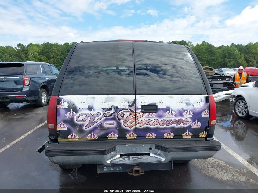 1997 Chevrolet Tahoe Ls VIN: 1GNEK13R5VJ356825 Lot: 43168560