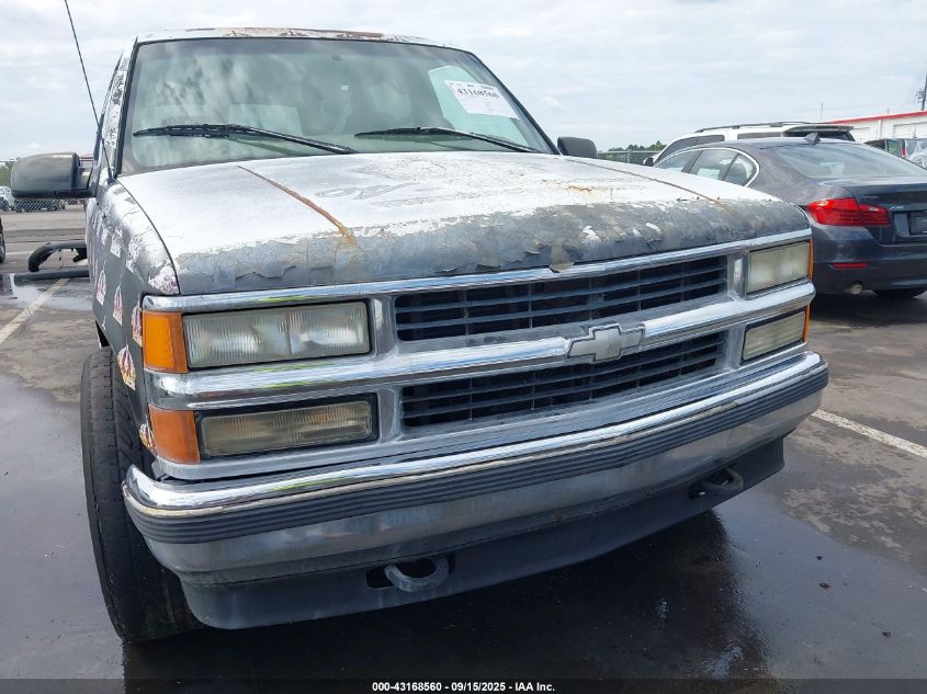 1997 Chevrolet Tahoe Ls VIN: 1GNEK13R5VJ356825 Lot: 43168560