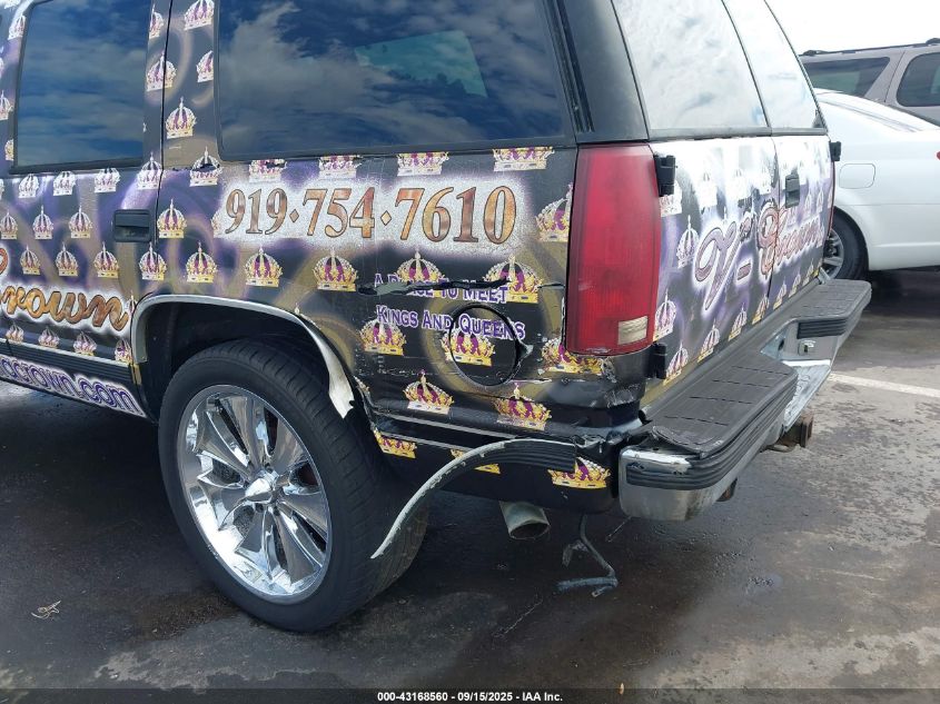 1997 Chevrolet Tahoe Ls VIN: 1GNEK13R5VJ356825 Lot: 43168560