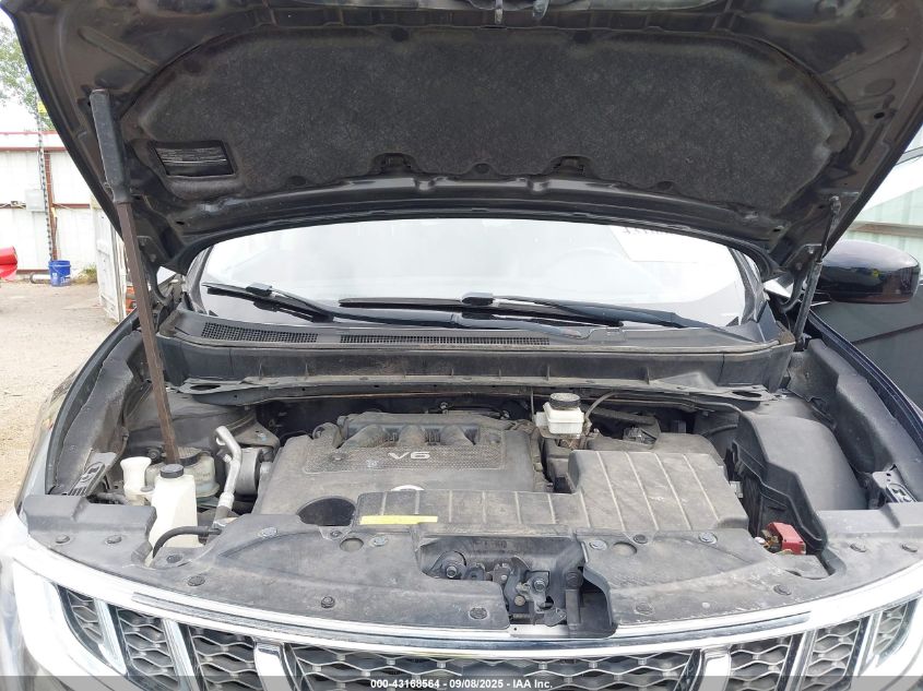 2011 Nissan Murano Sl VIN: JN8AZ1MU3BW070335 Lot: 43168564