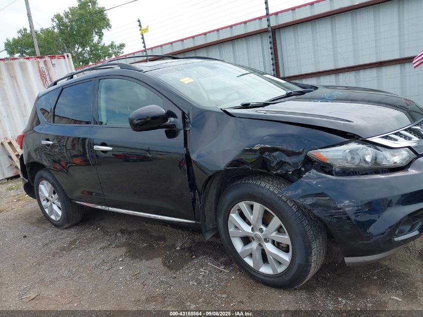 2011 Nissan Murano Sl VIN: JN8AZ1MU3BW070335 Lot: 43168564