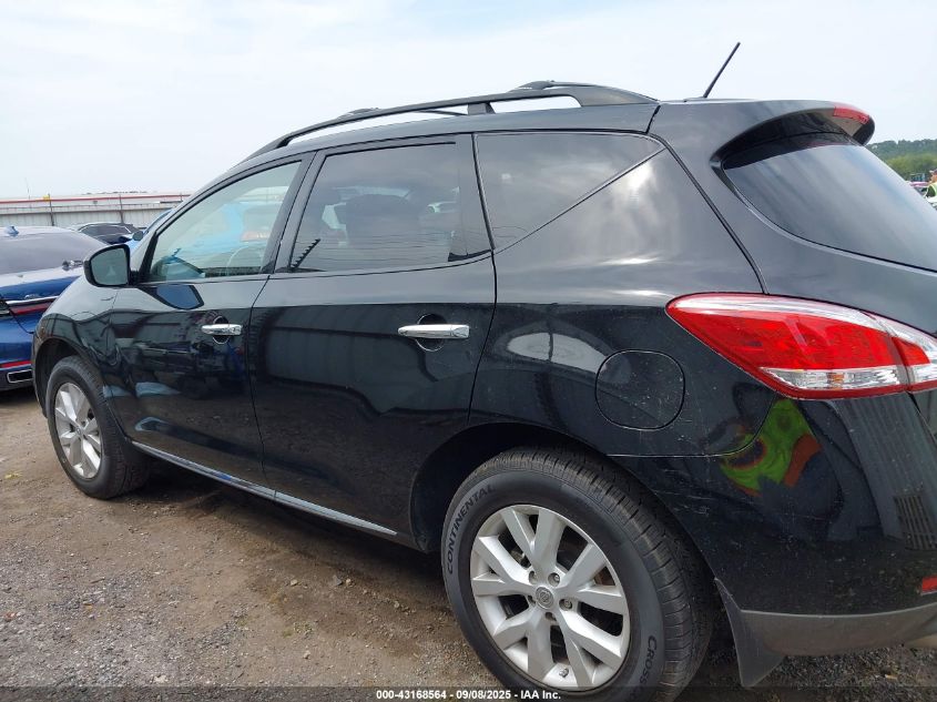 2011 Nissan Murano Sl VIN: JN8AZ1MU3BW070335 Lot: 43168564