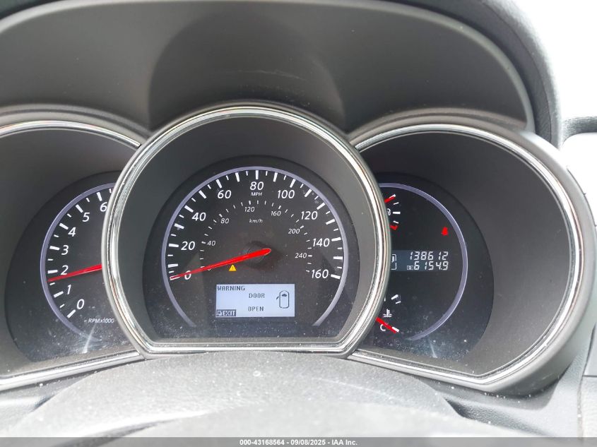 2011 Nissan Murano Sl VIN: JN8AZ1MU3BW070335 Lot: 43168564