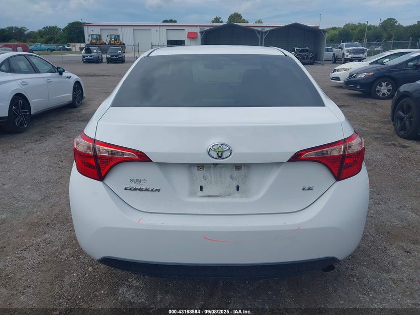 2017 TOYOTA COROLLA LE - 2T1BURHE0HC813020