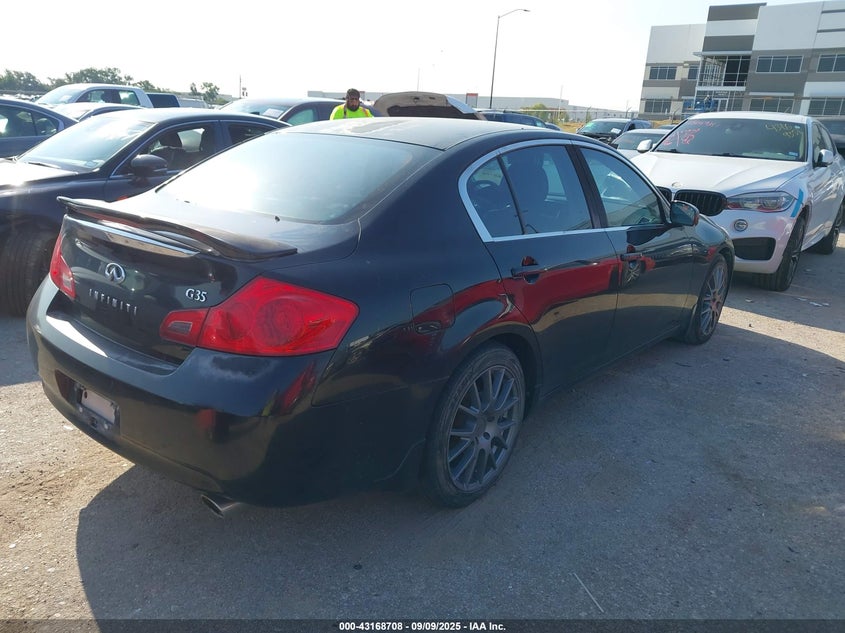 INFINITI G35 2007 VIN JNKBV61E57M728311