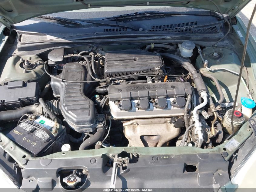 2004 Honda Civic Lx VIN: 2HGES16554H591146 Lot: 43168766