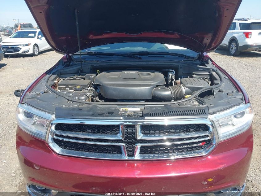 2018 Dodge Durango Sxt Rwd VIN: 1C4RDHAG4JC160078 Lot: 43168811