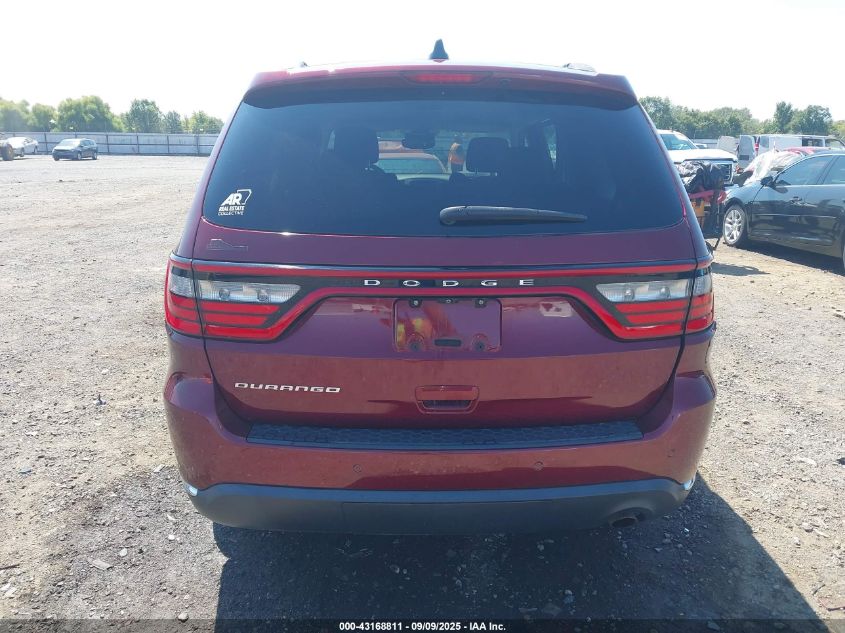 2018 Dodge Durango Sxt Rwd VIN: 1C4RDHAG4JC160078 Lot: 43168811