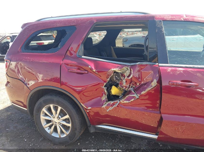 2018 Dodge Durango Sxt Rwd VIN: 1C4RDHAG4JC160078 Lot: 43168811