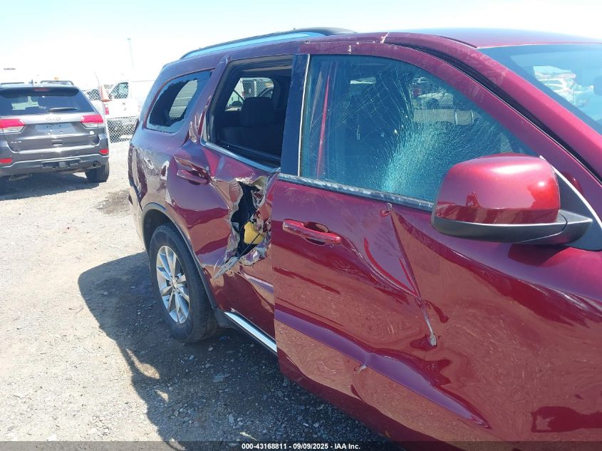 2018 Dodge Durango Sxt Rwd VIN: 1C4RDHAG4JC160078 Lot: 43168811
