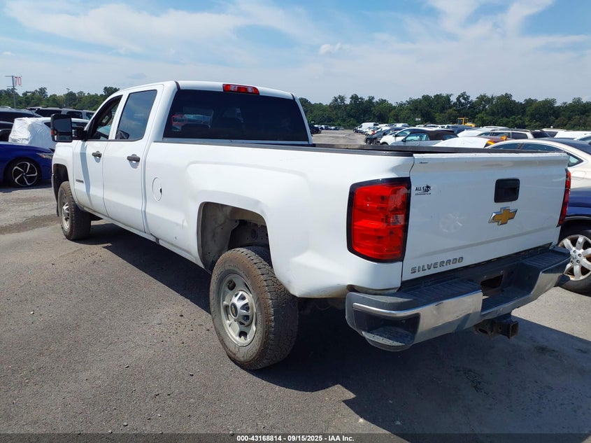 2018 CHEVROLET SILVERADO 2500HD WT - 1GC1CUEG0JF219791