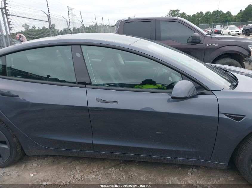 2022 Tesla Model 3 Long Range Dual Motor All-Wheel Drive VIN: 5YJ3E1EB7NF278434 Lot: 43168825