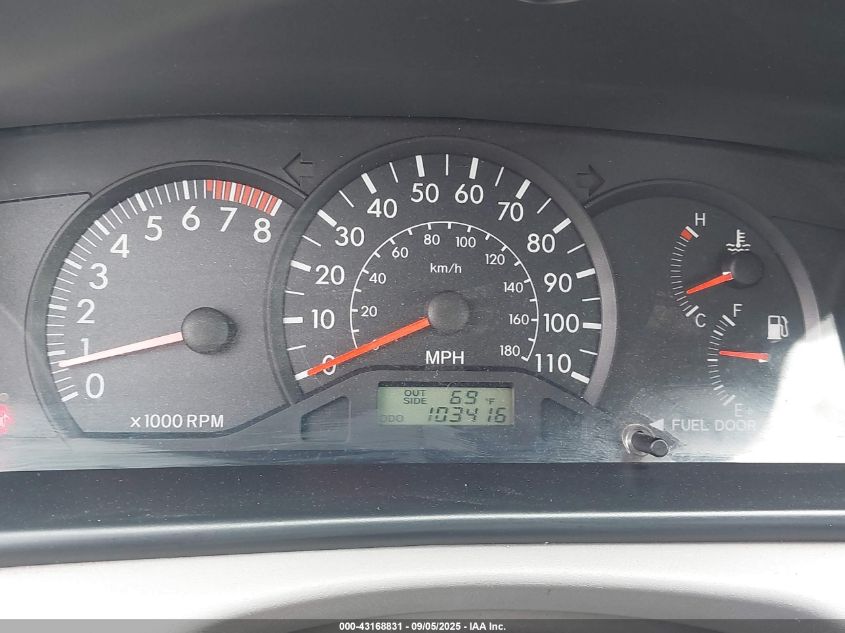 2008 Toyota Corolla Ce VIN: 1NXBR32E48Z998582 Lot: 43168831